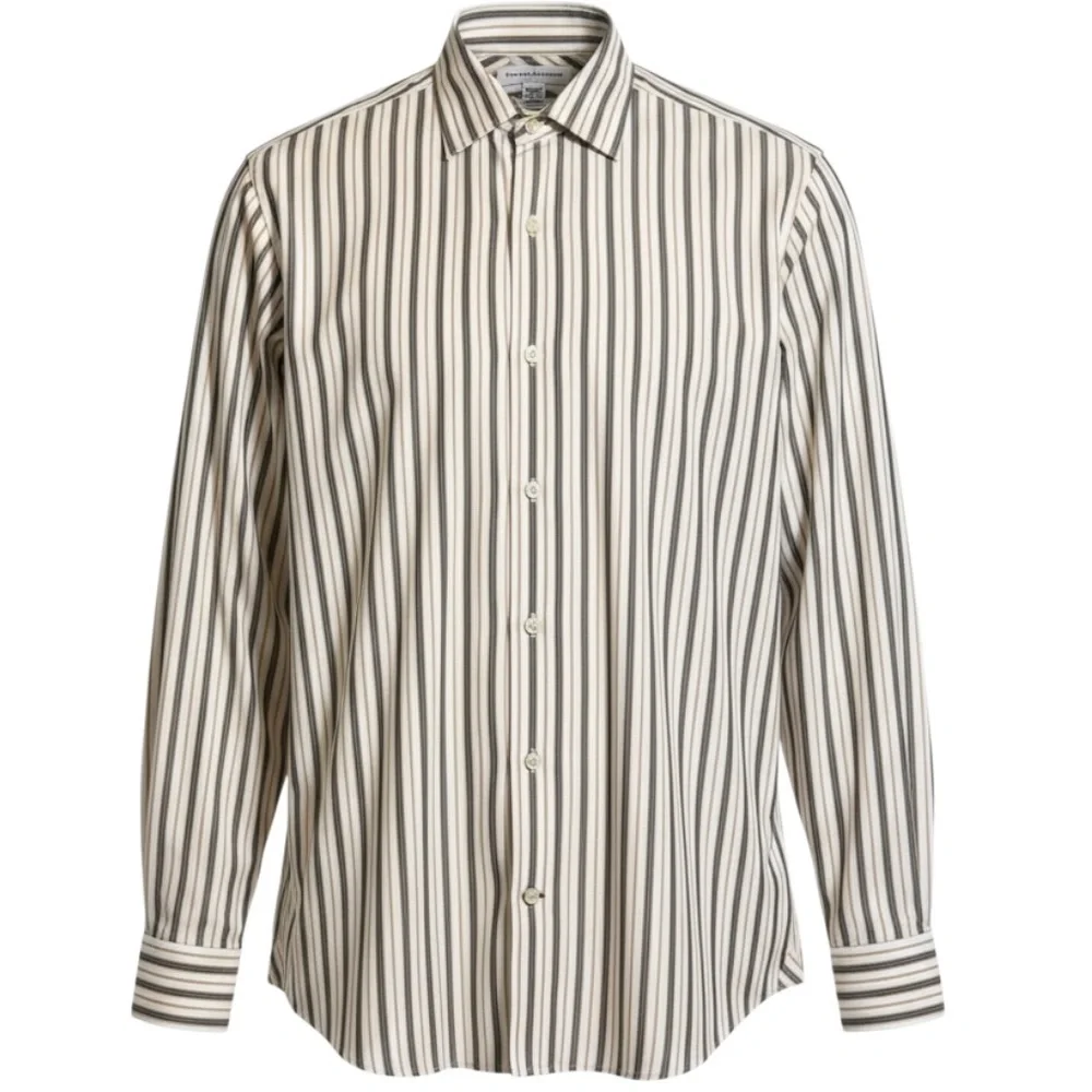 Banana Republic Men’s Fitted Dress Shirt Size M 15-15.5 Woven in Italy